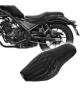 Amazon | 【日本在庫で即配】レブル250 500 本革調 ロングシート 高