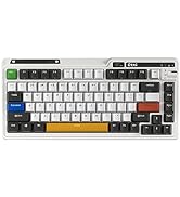 KZZI K75 PRO RGB 75% Wireless Gasket Mechanical Keyboard, Triple