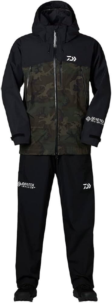 Amazon.co.jp: ダイワ(DAIWA) レインコート DR-1922 グリーンカモ XL