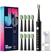 Amazon.co.jp: JTF 電動歯ブラシ 音波歯ブラシ ソニック替えブラシ8本