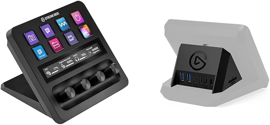 Amazon.co.jp: Elgato Stream Deck +/ 専用USBハブセット : パソコン
