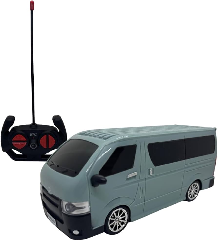 Amazon.co.jp: Toyota HIACE トヨタ ハイエース 新色 ラジコン ラジオ