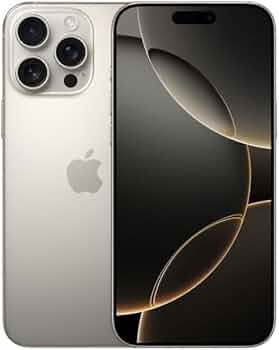 Amazon.com: Apple iPhone 16 Pro, US Version, 256GB, Natural