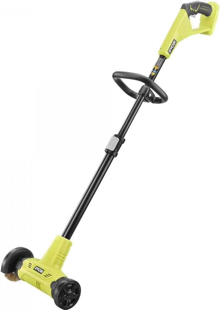 Amazon.com : RYOBI ONE+ 18V Patio Cleaner with Wire Brush Edger