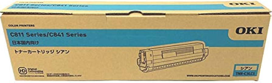Amazon.co.jp: OKI トナーカートリッジTNR-C3LC1 シアン 純正品