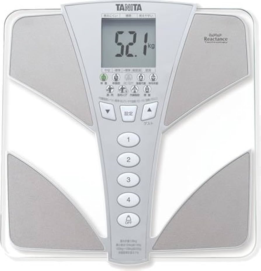 Amazon | TANITA 体組成計 インナースキャン グラススタイル シルバー
