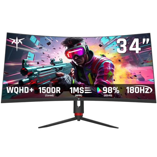 KTC - 34'' Curved Ultrawide Gaming Monitor H34S18S の評価 | SHOPSTAFF