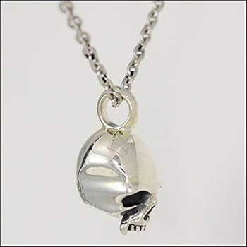 Amazon | Roen BLACK ロエン ブラック スカル ネックレス シルバー925