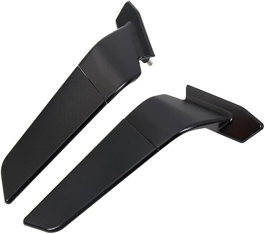Amazon | OTILLI オートバイウィングミラー 調節可能 回転バックミラー