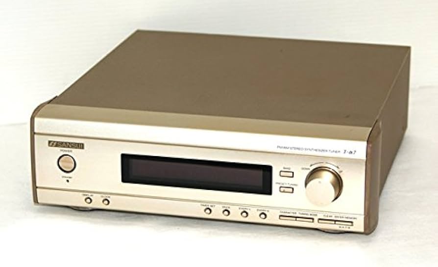 Amazon.co.jp: SANSUI 山水 サンスイ T-α7 FM/AMステレオチューナー