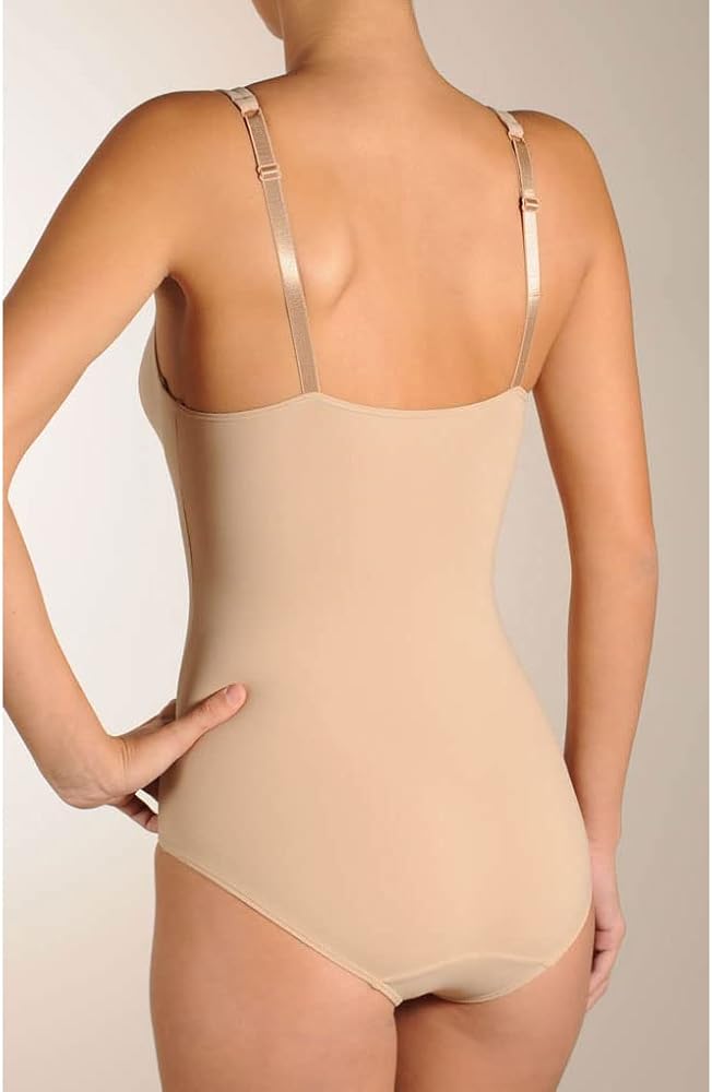 Wacoal Women's Try a Little Slenderness Bodysuit Underwear, Toast