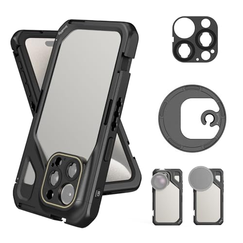 Amazon.co.jp: SmallRig スマホビデオリグケージ iPhone 15 Pro専用