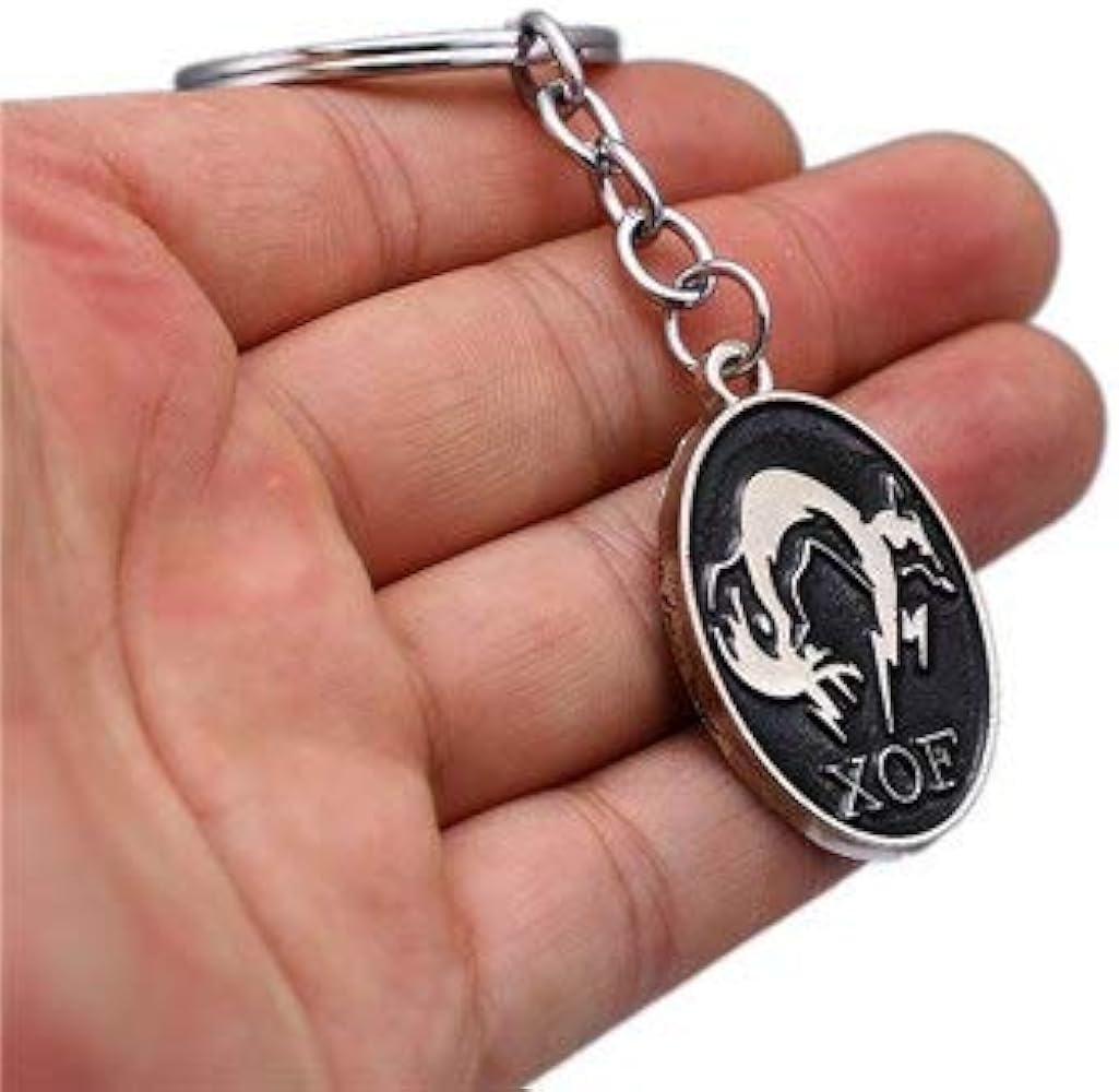 Amazon.co.jp: XDDNYJ店ゲームメタルギアソリッド5キーホルダー