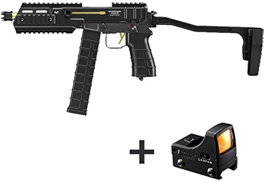 Amazon | 【東京マルイ】スコーピオン MOD.M 純正 ドットサイトセット