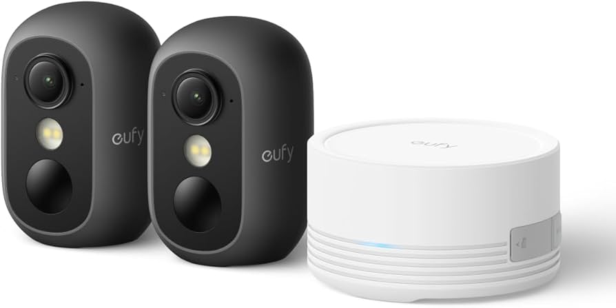 Amazon.com : eufy Security eufyCam C35 2-Cam Kit, Wireless