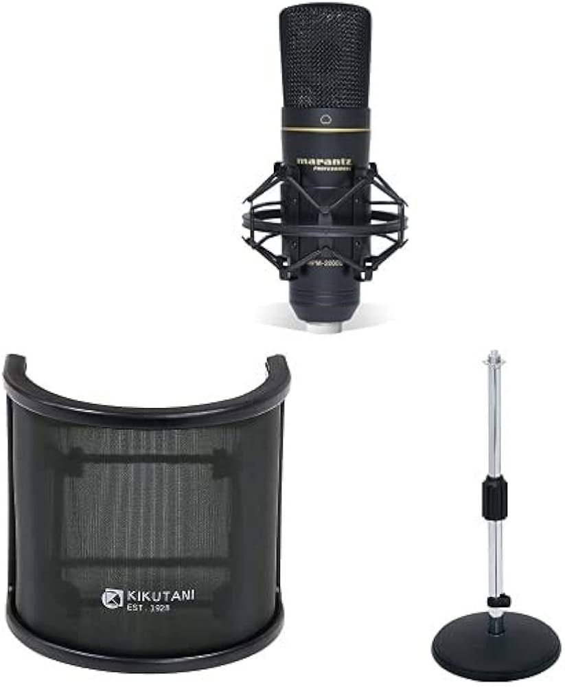 Amazon | 【セット買い】 888M マランツプロ USBコンデンサーマイク