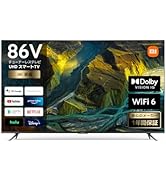 Amazon | Xiaomi テレビ 43インチ Google TV 4K QLED 量子ドット 液晶