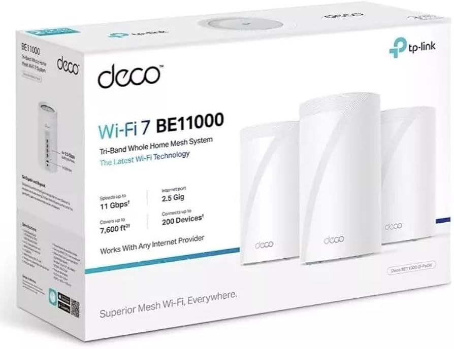 Amazon.co.jp: TP-Link - Deco BE11000 マルチギグ ホールホーム