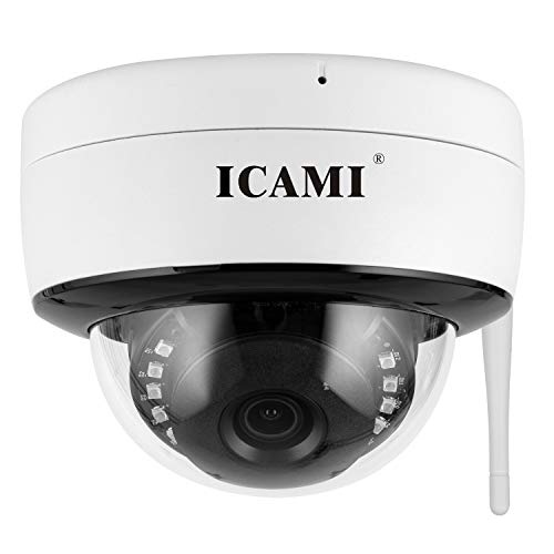 Amazon.co.jp: ICAMI 防犯カメラ 屋外 ワイヤレス 監視カメラ SDカード