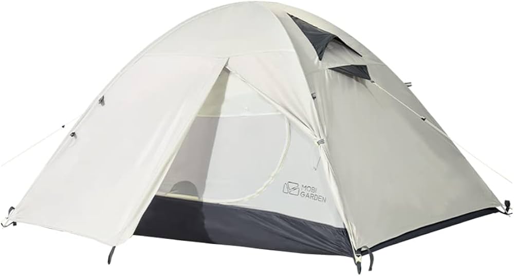 Amazon.co.jp: MOBI GARDEN テント 3人用 軽量 コンパクト 二重層