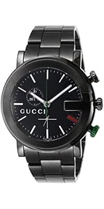 Amazon.co.jp: [GUCCI(グッチ)] メンズ腕時計 G-Timeless ブラック文字
