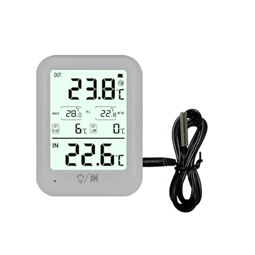 Amazon.co.jp: デジタル冷蔵庫冷凍庫温度計 屋内/屋外 多目的冷蔵庫