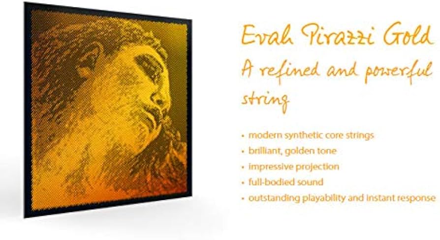Amazon | EVAH PIRAZZI GOLD エヴァ ピラッツィ ゴールド バイオリン弦