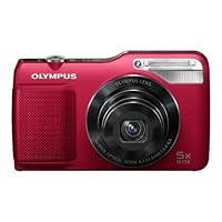 Amazon | OLYMPUS デジタルカメラ VG-170 レッド 1400万画素 光学5倍