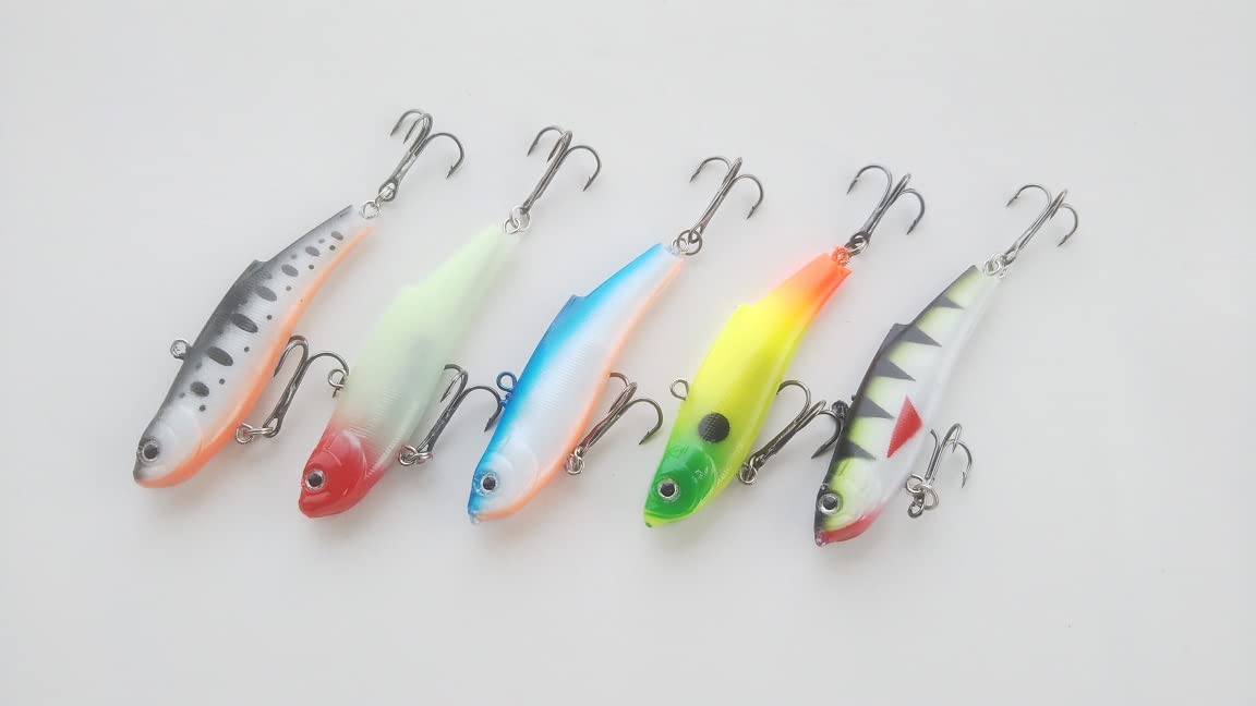トローリング用ソフトルアー 5個セット トローリング用ソフトルアー 5
