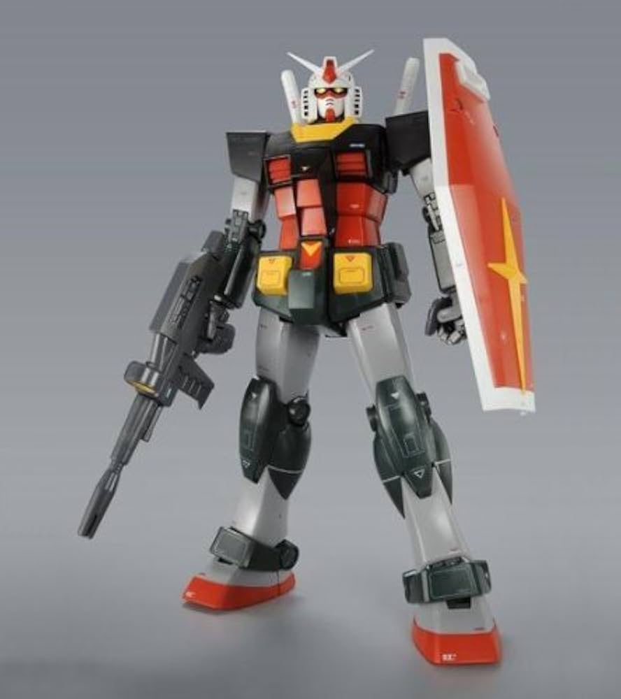 Amazon.com: Mg 1/100 Rx-78-2 Gundam Ver.2.0 Real Type Color : Toys