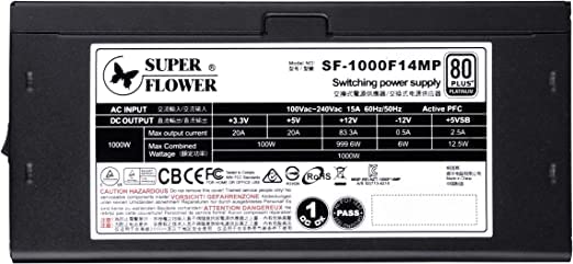 Amazon.co.jp: SUPERFLOWER PC電源ユニット LEADEX PLATINUM SE 1000W