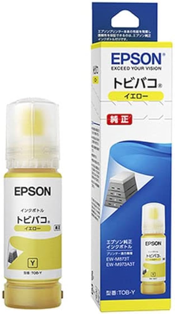Amazon.co.jp: 【純正品6色】 エプソン (トビバコ) インクタンク 純正