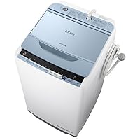 Amazon.co.jp: Hitachi BW-V80B W Fully Automatic Washing Machine