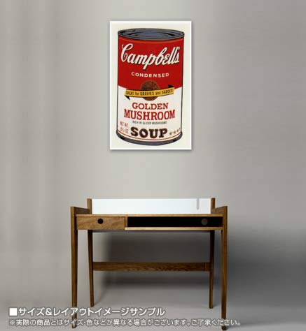 Sunday B キャンベル缶Ⅱ Golden Mushroom/ポスター Sunday B