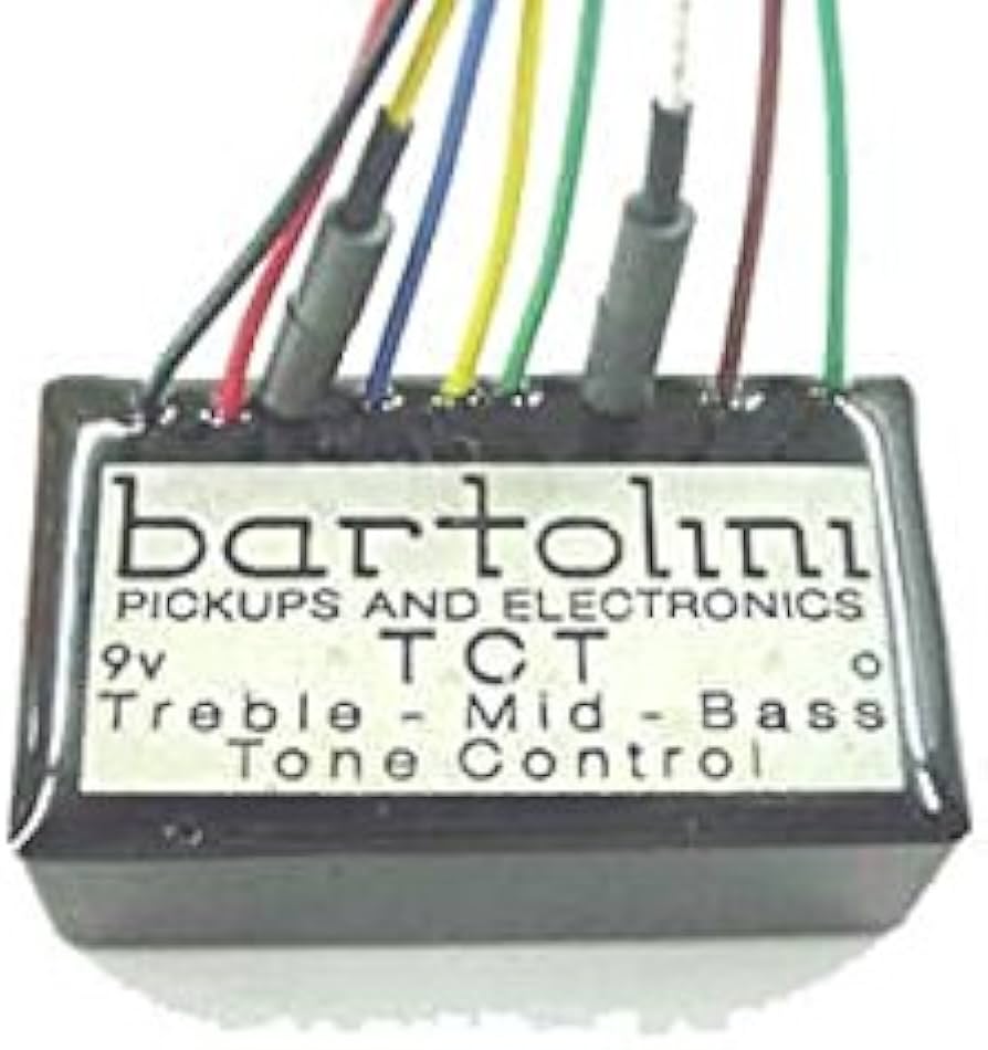 Amazon.co.jp: BARTOLINI バルトリーニ ベース用プリアンプ TCT : 楽器