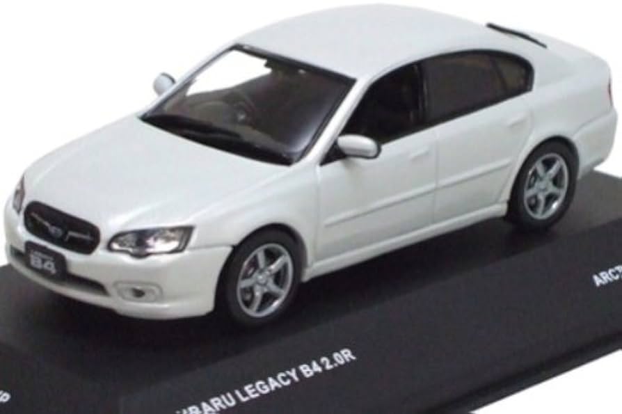 Amazon | J-Collection 1/43 スバル レガシィ B4 2.0R 2005 (ホワイト