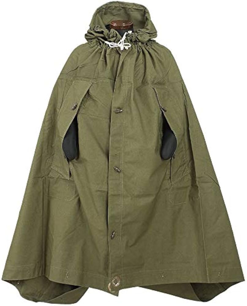 Amazon | ルーマニア軍 テントシート ポンチョ デッドストック