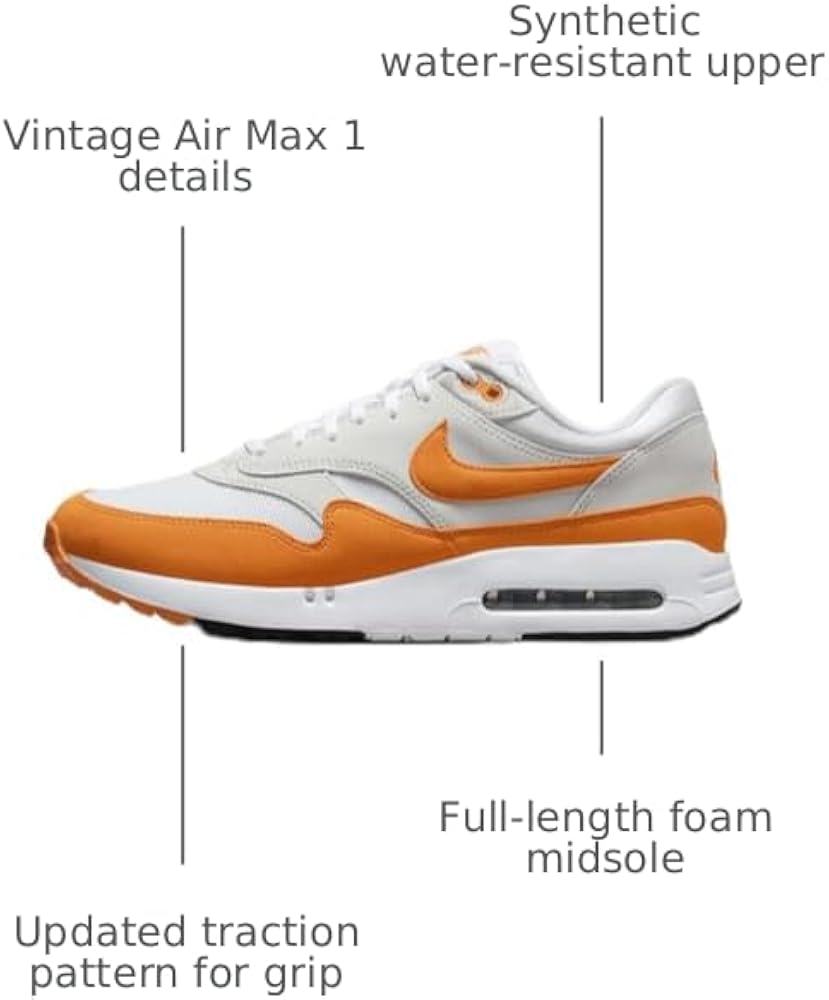 Amazon.com | Nike Air Max 1 '86 OG G Men's Golf Shoes (DV1403-118