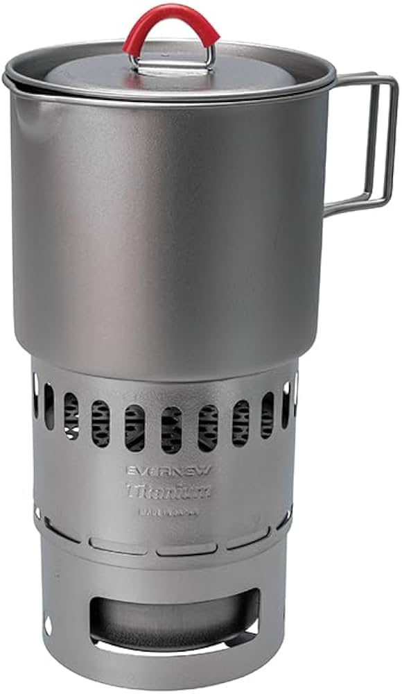 Amazon | エバニュー(EVERNEW) Ti Mug pot 500 Stove set ECA538
