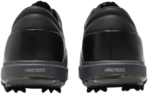 Amazon.co.jp: NIKE メンズ ゴルフシューズ, ブラック/シルバー, 7