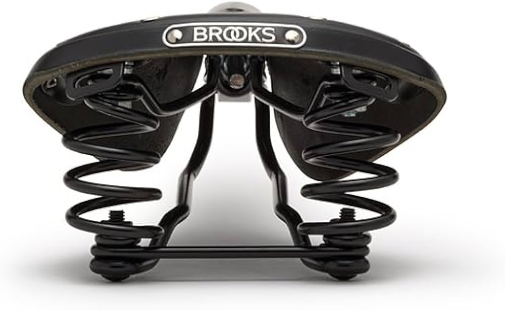 Amazon | BROOKS 伝統のレザーサドルB17のスプリングつきモデル FLYER