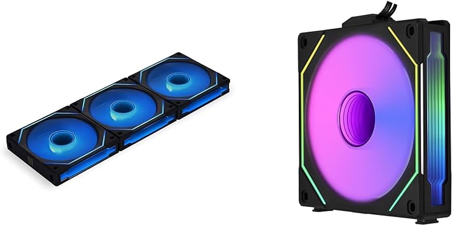Amazon.com: Lian Li UNI Fan SL-Infinity 120 RGB Triple Pack with