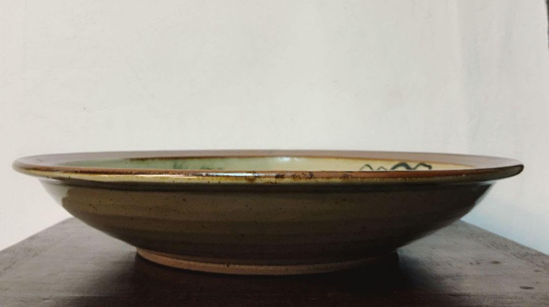 Amazon.co.jp: 民藝 馬 大皿 大鉢 絵皿 飾皿 作家不詳 : おもちゃ