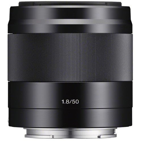 Amazon.com : SONY E 50mm F1.8 OSS SEL50F18 -B (Black) for Sony E