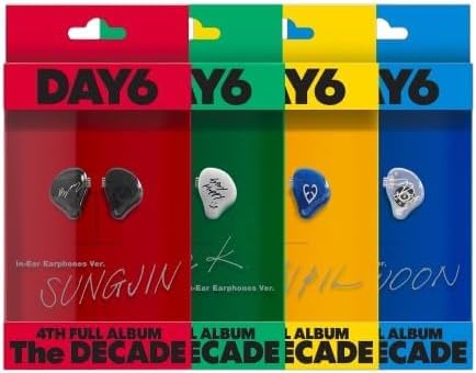 DAY6 The Decade 4th Album in-Ear Earphones Ver/Random.VER