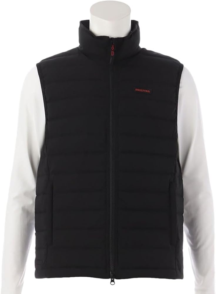 Amazon.co.jp: [ブリーフィング] ゴルフウェア TAION ダウンベスト