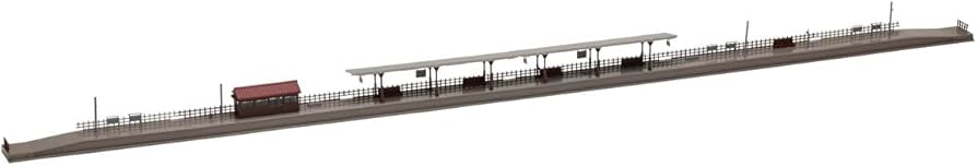 Amazon | TOMIX Nゲージ 対向式ホームセット ローカル型 4252 ジオラマ