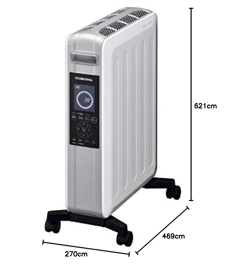 Amazon | DHS-1219-SW(ホワイトシルバー) ノイルヒート オイルレス