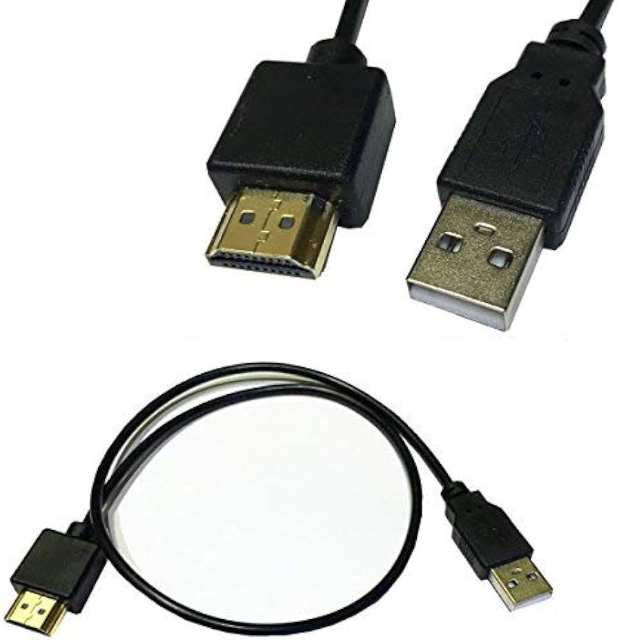 Amazon | ROSEBE USB to HDMIアダプタ–50cm USB 2.0オスto HDMIオス