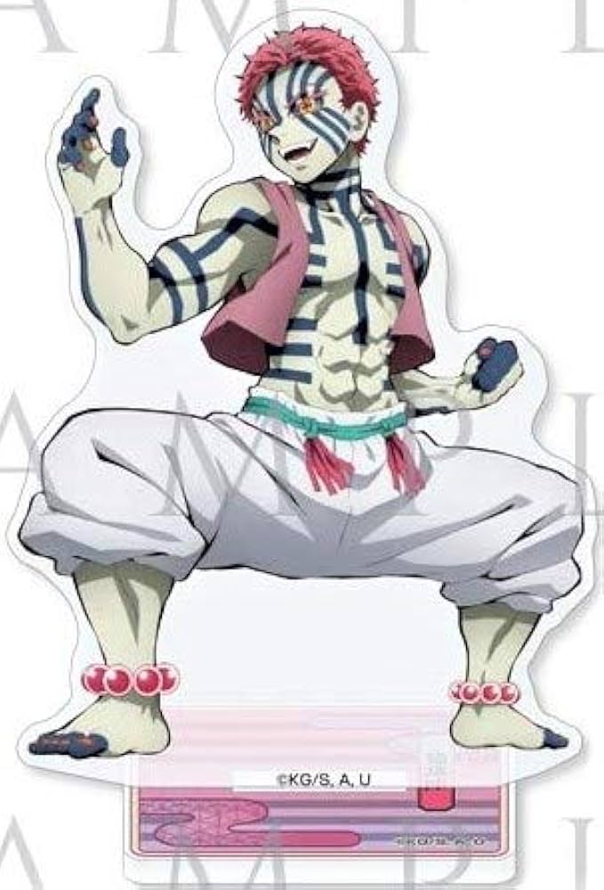 Amazon.co.jp: 劇場版 鬼滅の刃 無限列車編 猗窩座 あかざ アクリル